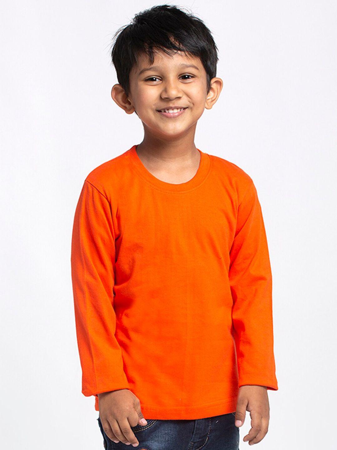 friskers boys orange t-shirt