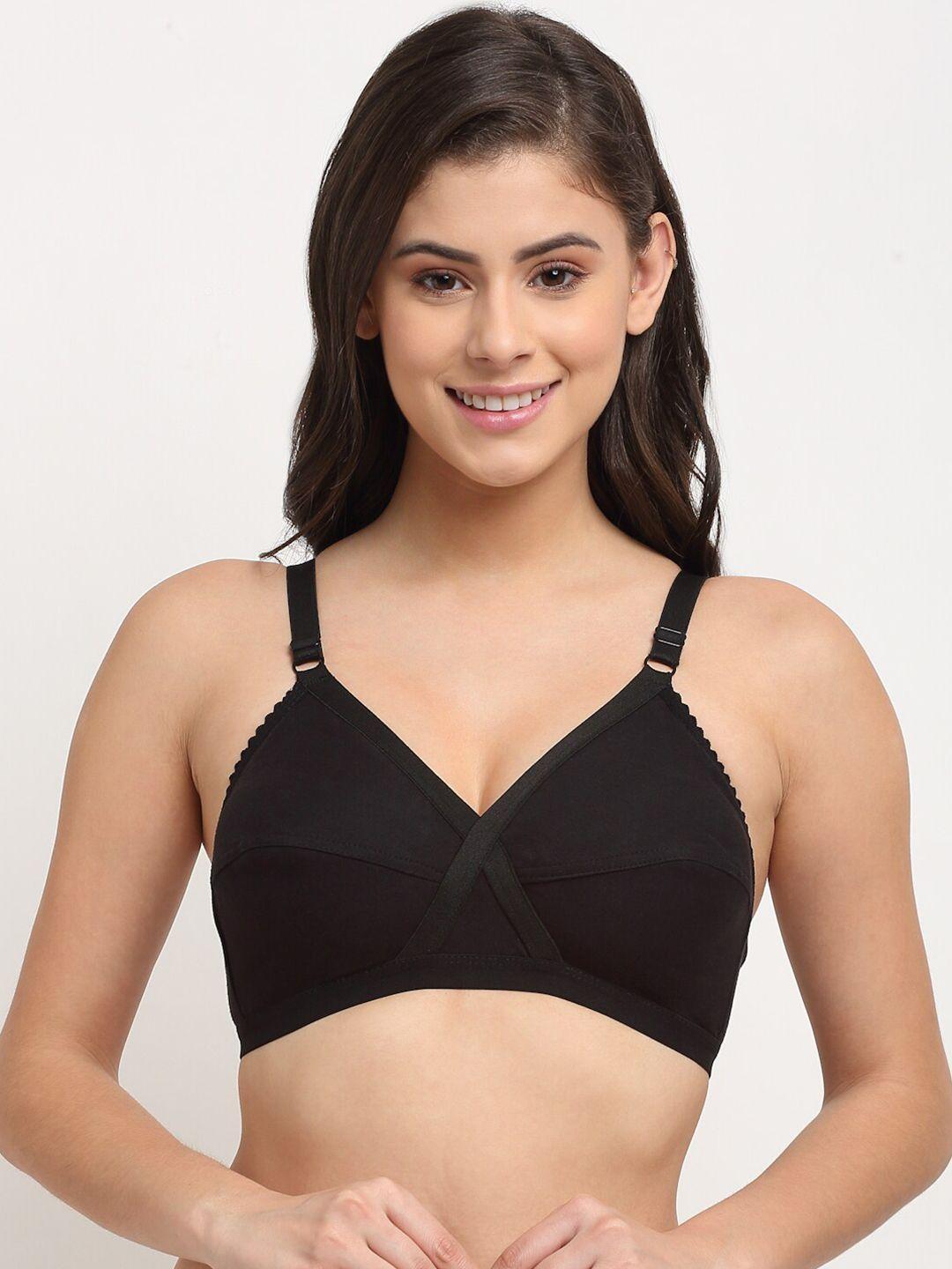 friskers black everyday bra oo-312-01-30