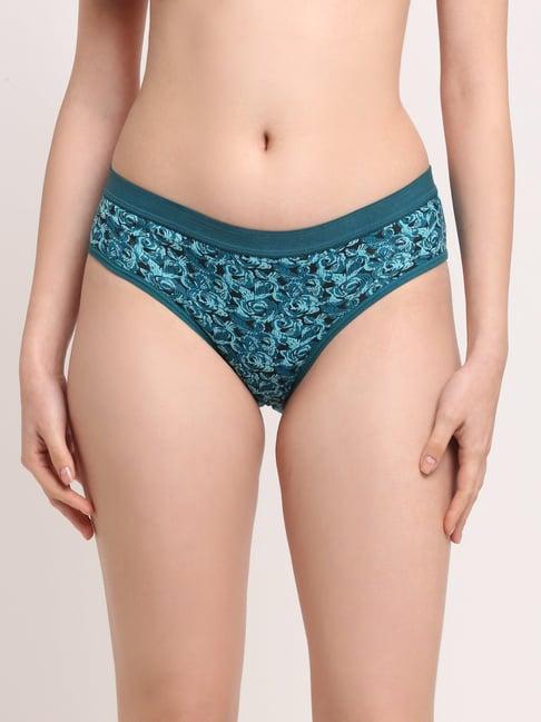 friskers blue printed panty