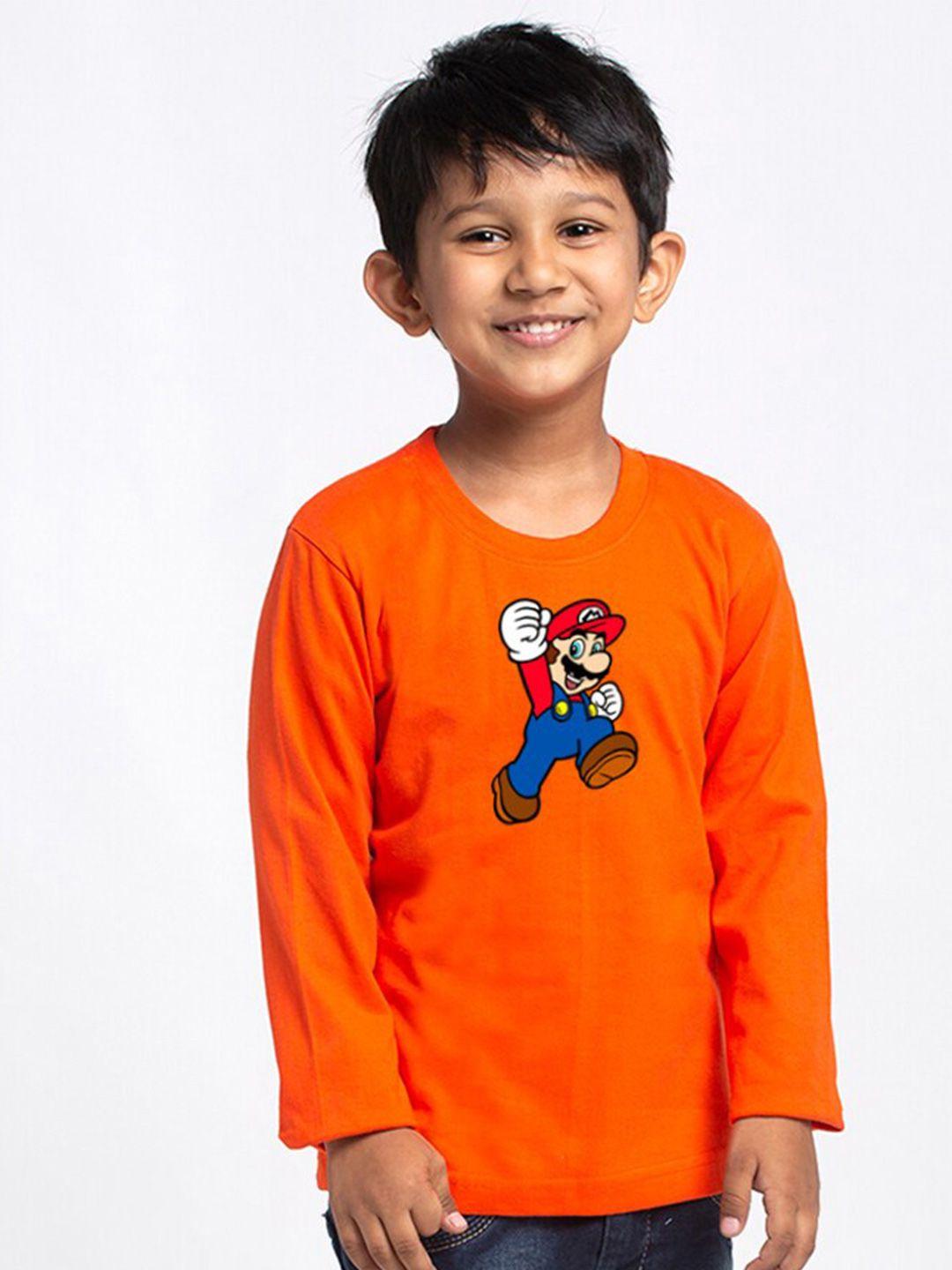 friskers boys long sleeves round neck cotton tshirt