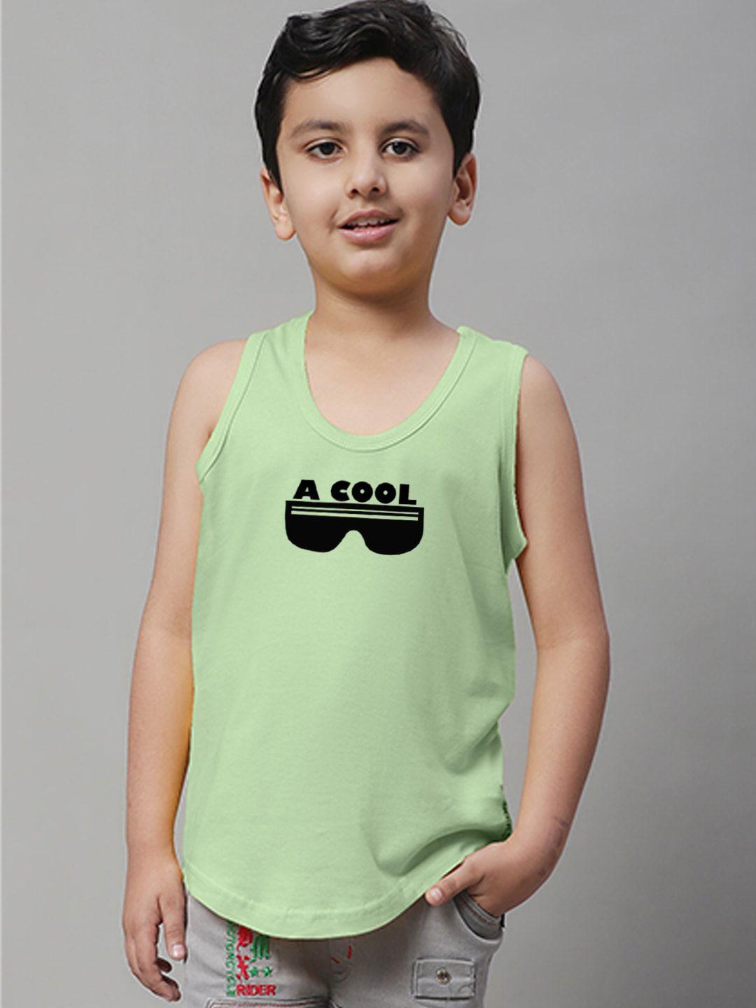 friskers boys printed pure cotton innerwear vests