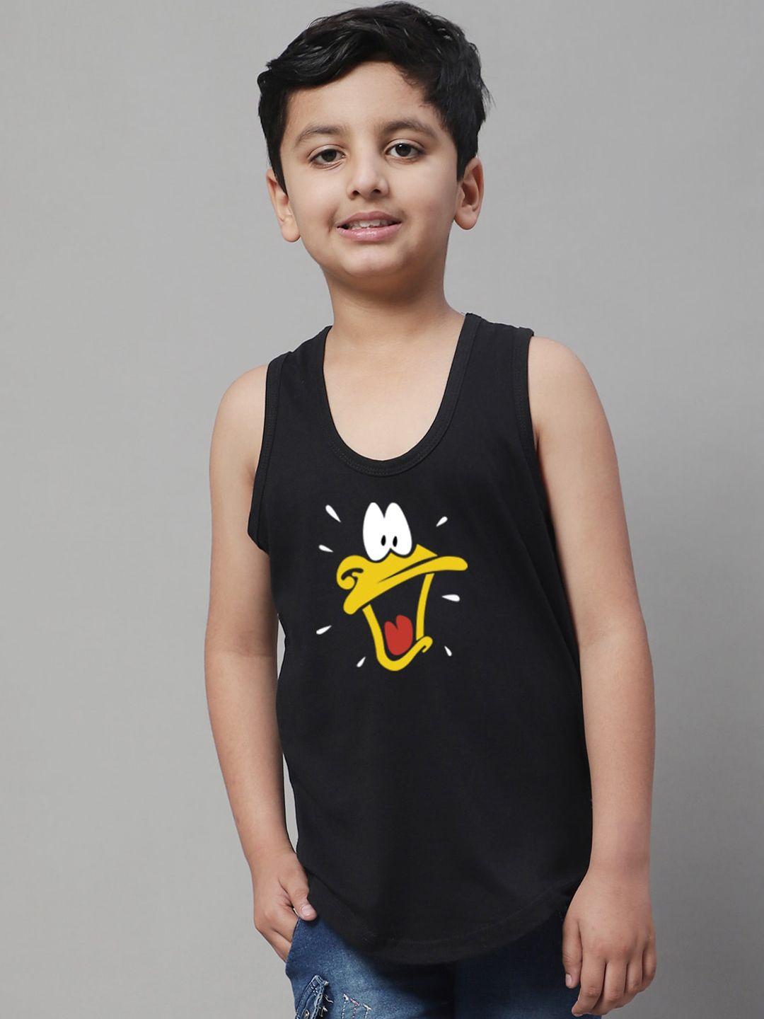 friskers boys printed skin friendly pure cotton gym innerwear vest