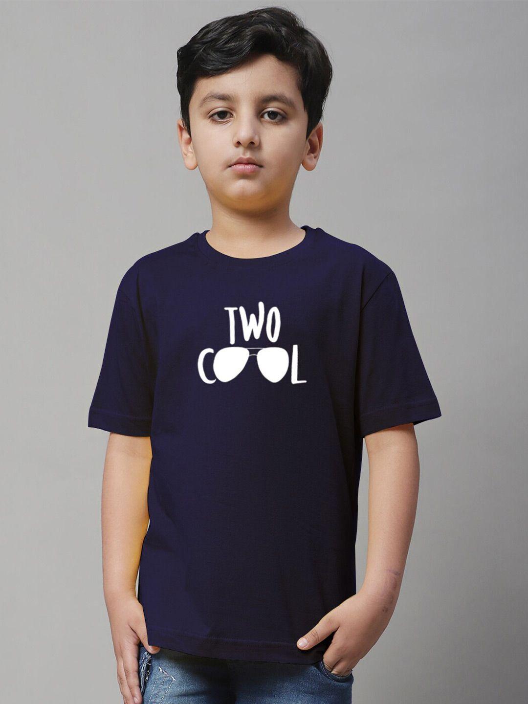 friskers boys typography printed t-shirt