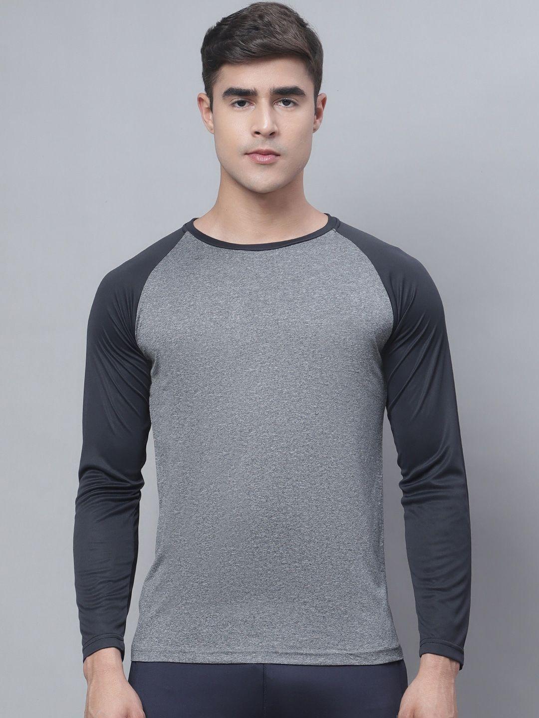 friskers colourblocked round neck t-shirt