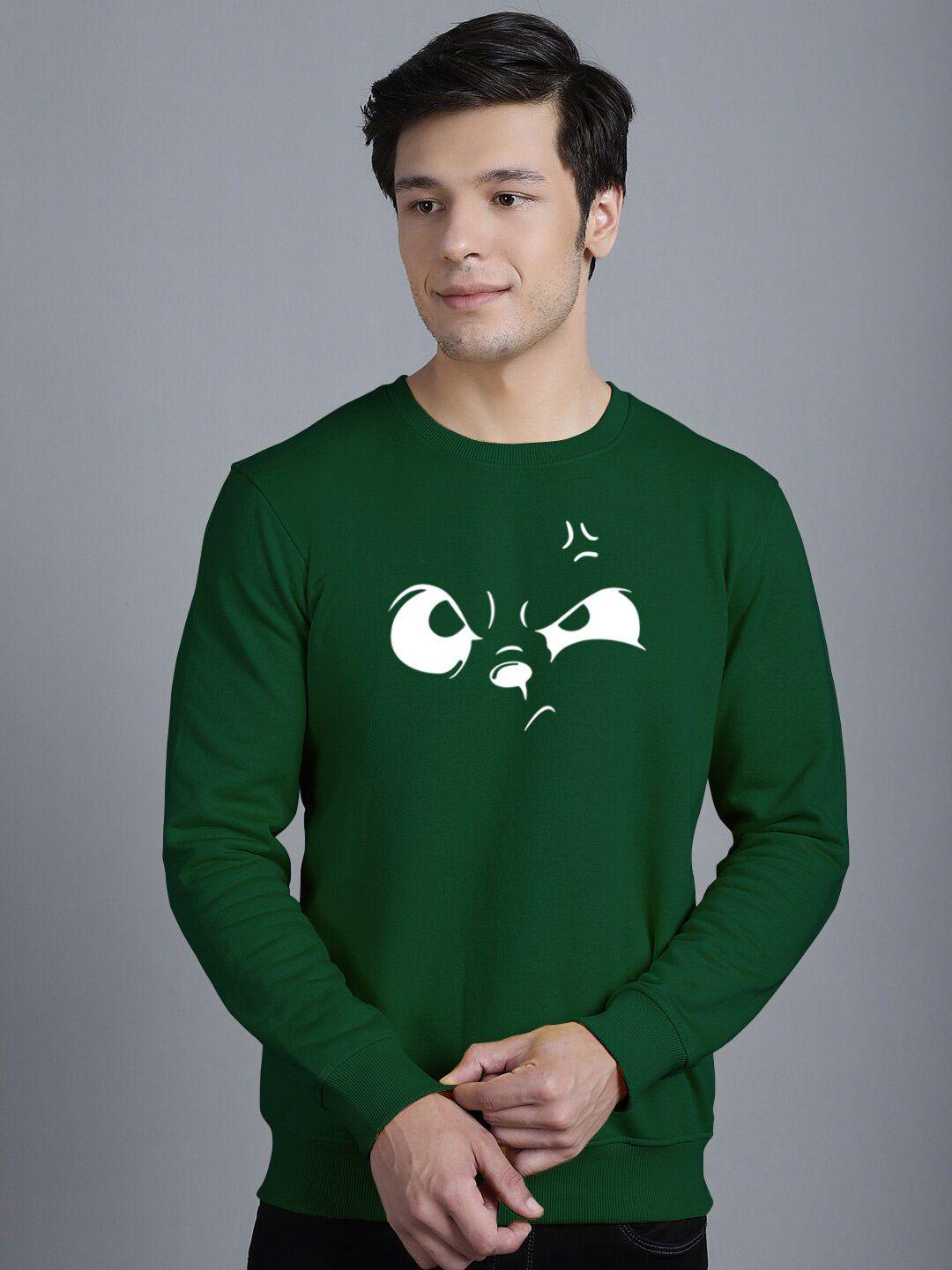 friskers graphic printed fleece pullover sweatshirt