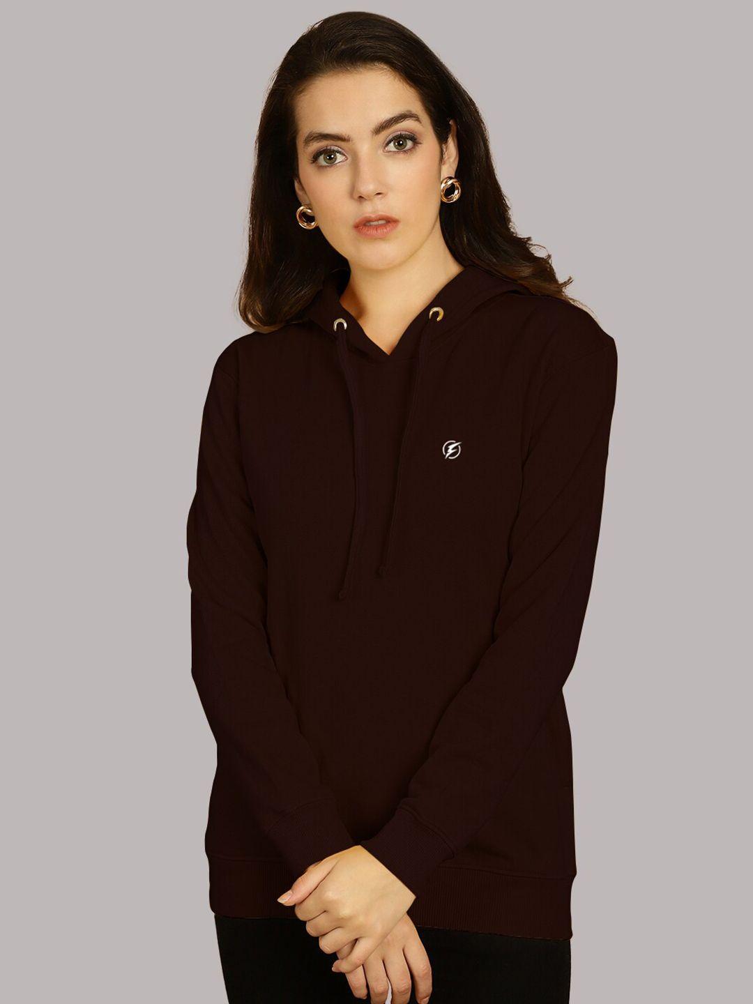 friskers hooded cotton fleece pullover