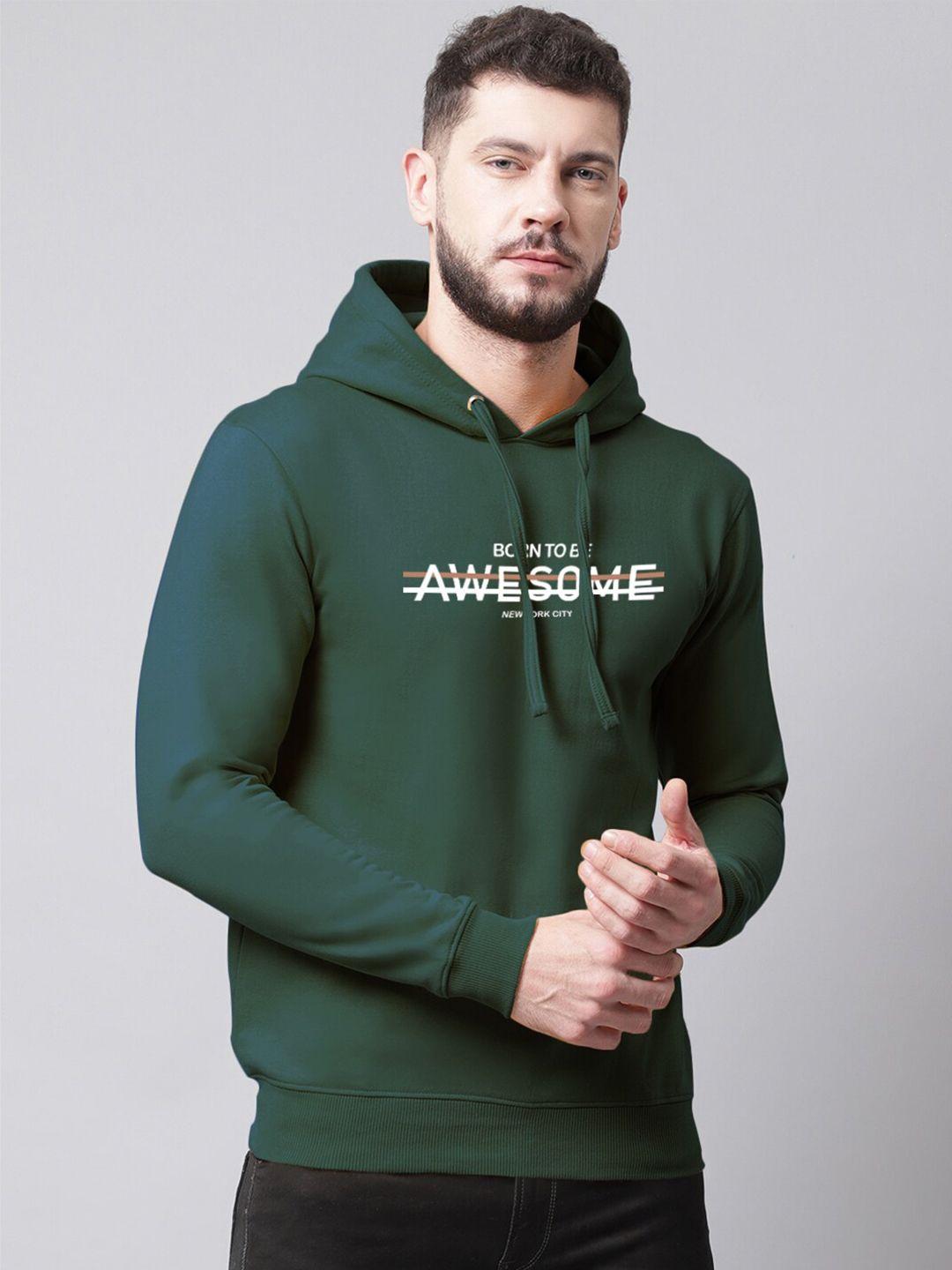 friskers men printed hooded sweatshirt