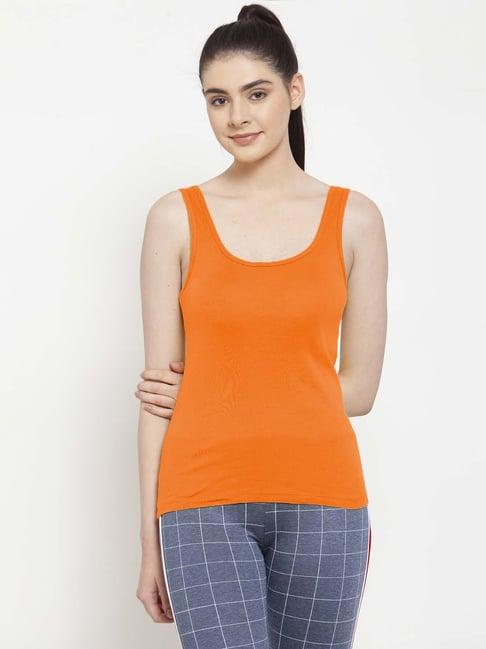 friskers orange cotton camisole