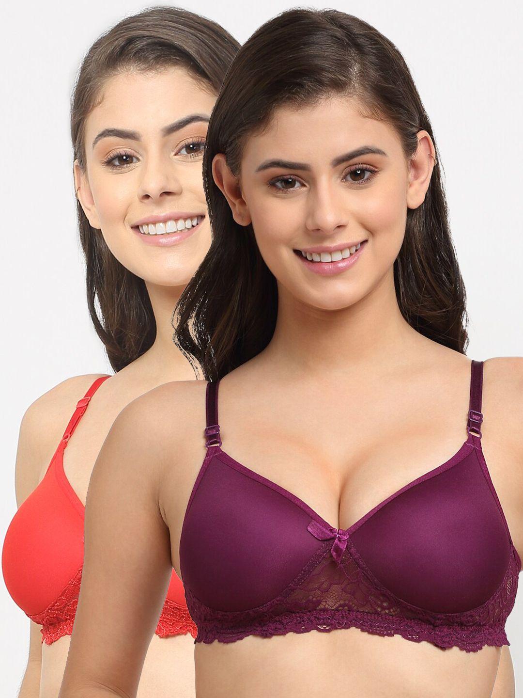 friskers pack of 2 lightly padded bras od-315-03-315-16-30