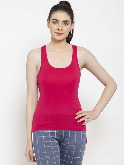 friskers pink cotton camisole