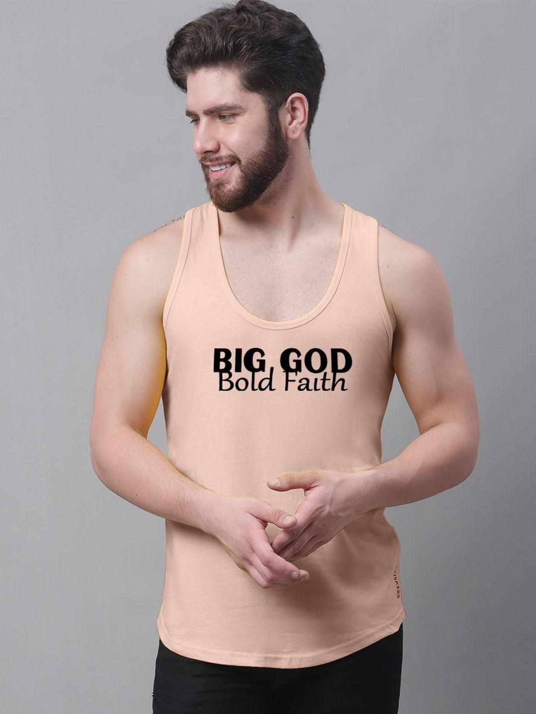 friskers printed pure cotton skin friendly innerwear vests