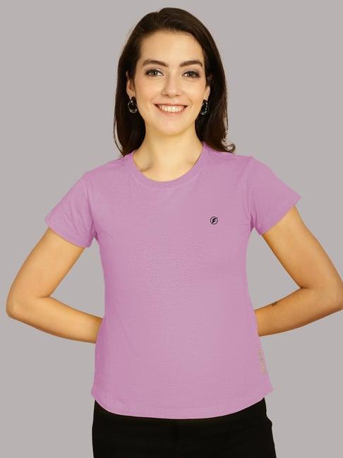 friskers purple cotton t-shirt