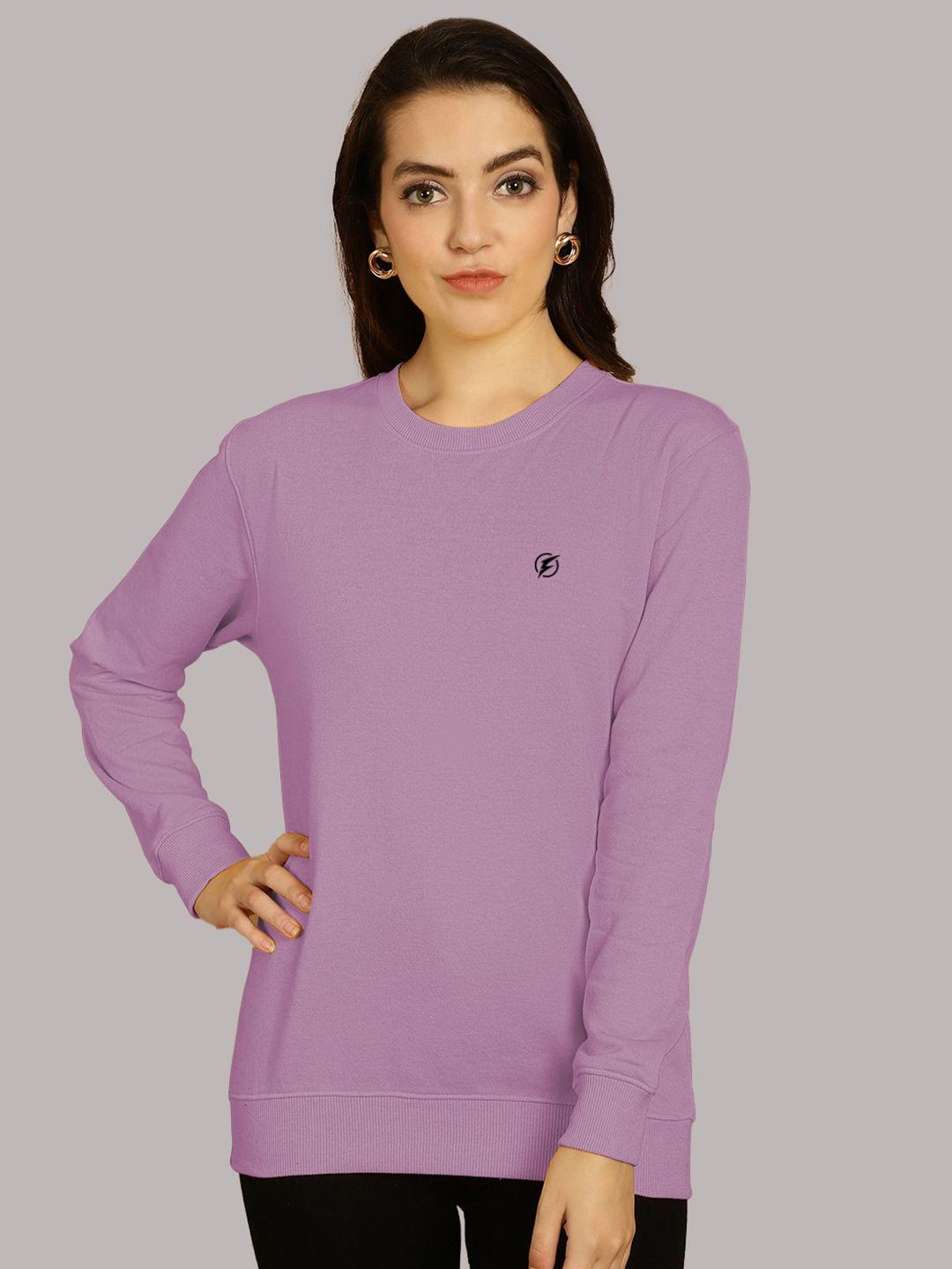 friskers round neck fleece sweatshirt