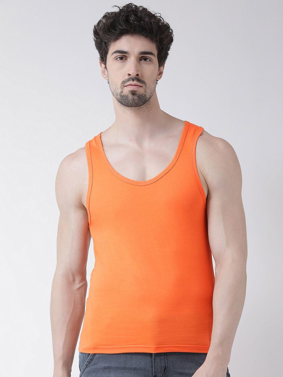 friskers scoop neck pure cotton gym innerwear vests