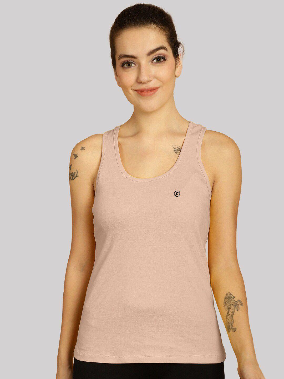 friskers scoop neck sleeveless tank top