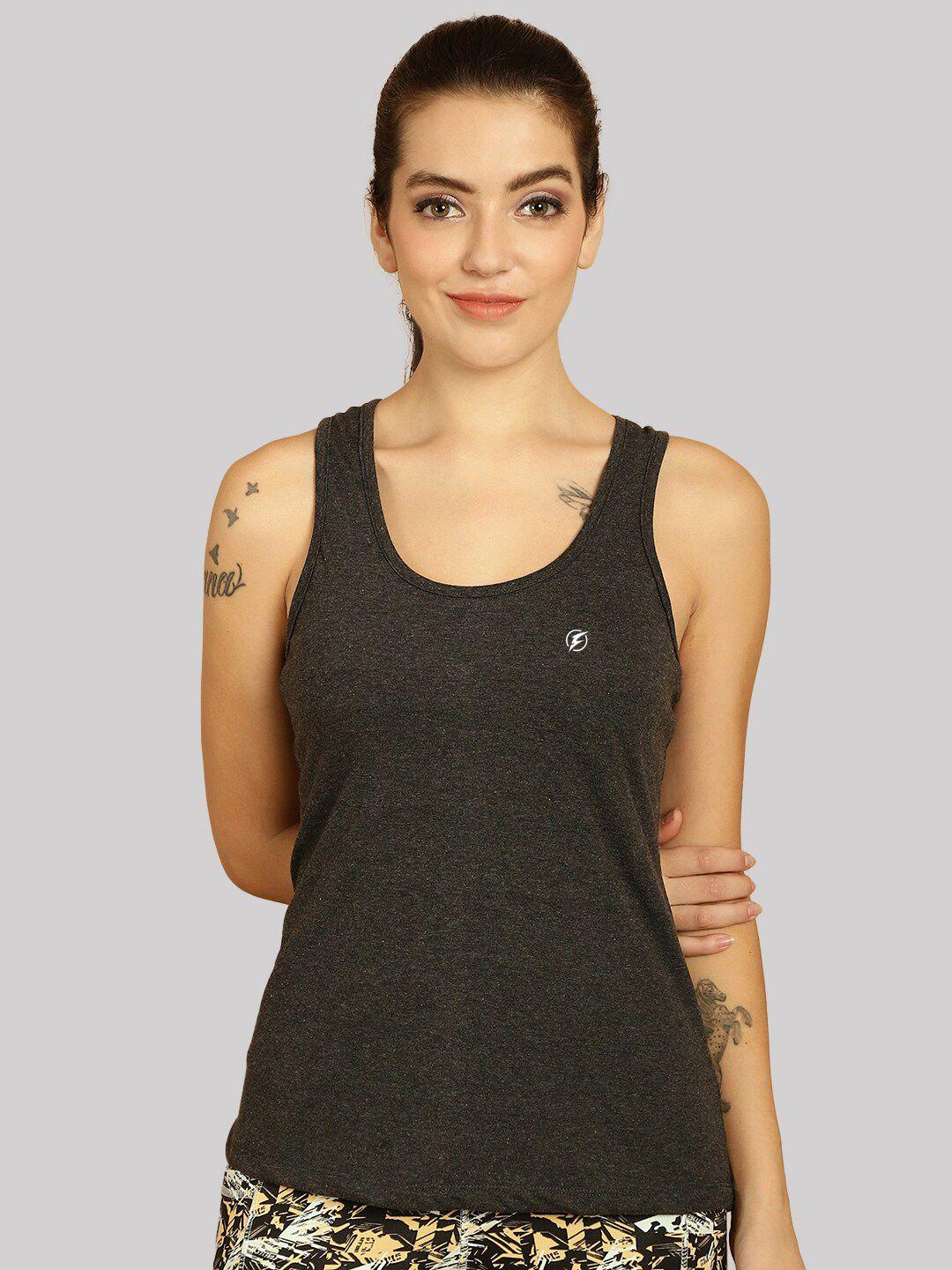 friskers scoop neck sports tank top