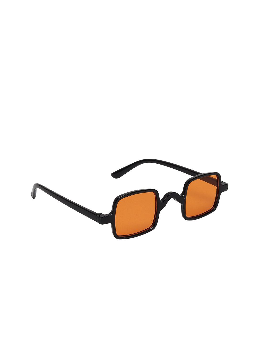 froggy kids orange square sunglasses