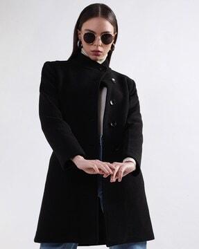 front button trench coat