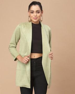 front open long jacket