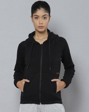 front zippered hoodie with kangaroo pockets