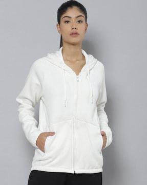 front zippered hoodie with kangaroo pockets