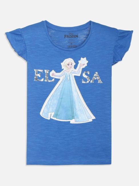 frozen printed tshirt for kids girls