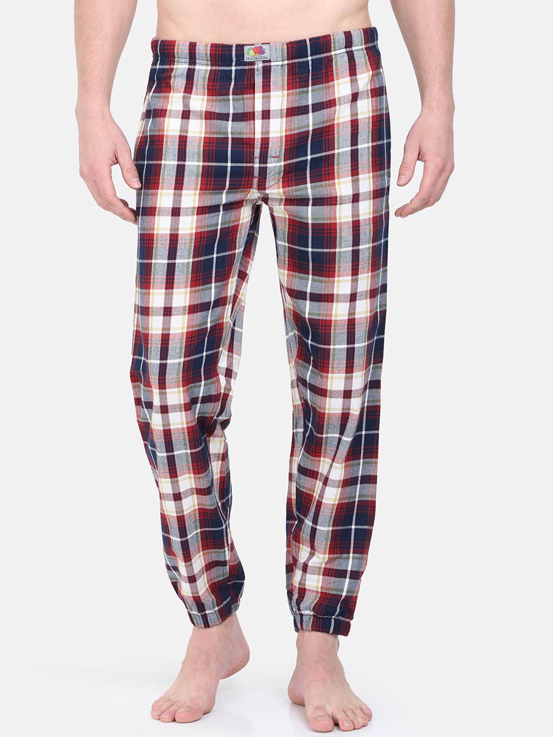 fruit of the loom men assorted checked lounge pants