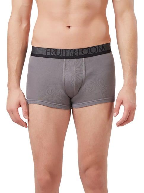 fruit of the loom grey trunks