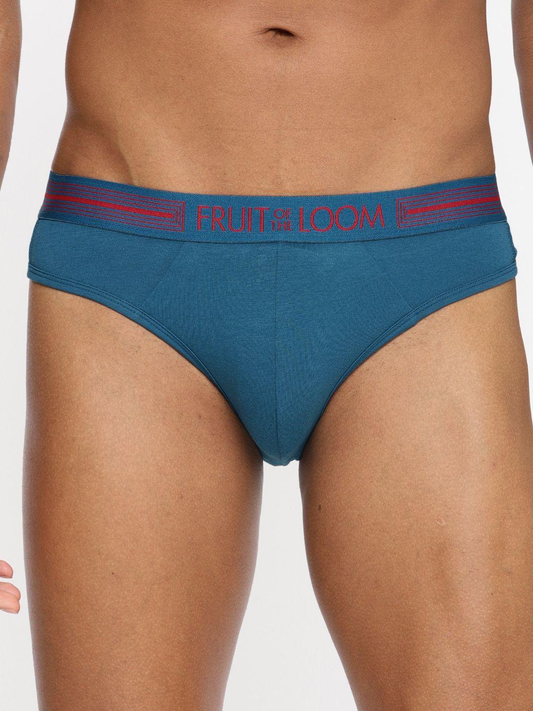 fruit of the loom men mid-rise hipster briefs mhb20-a1s3-ink blue-9591911
