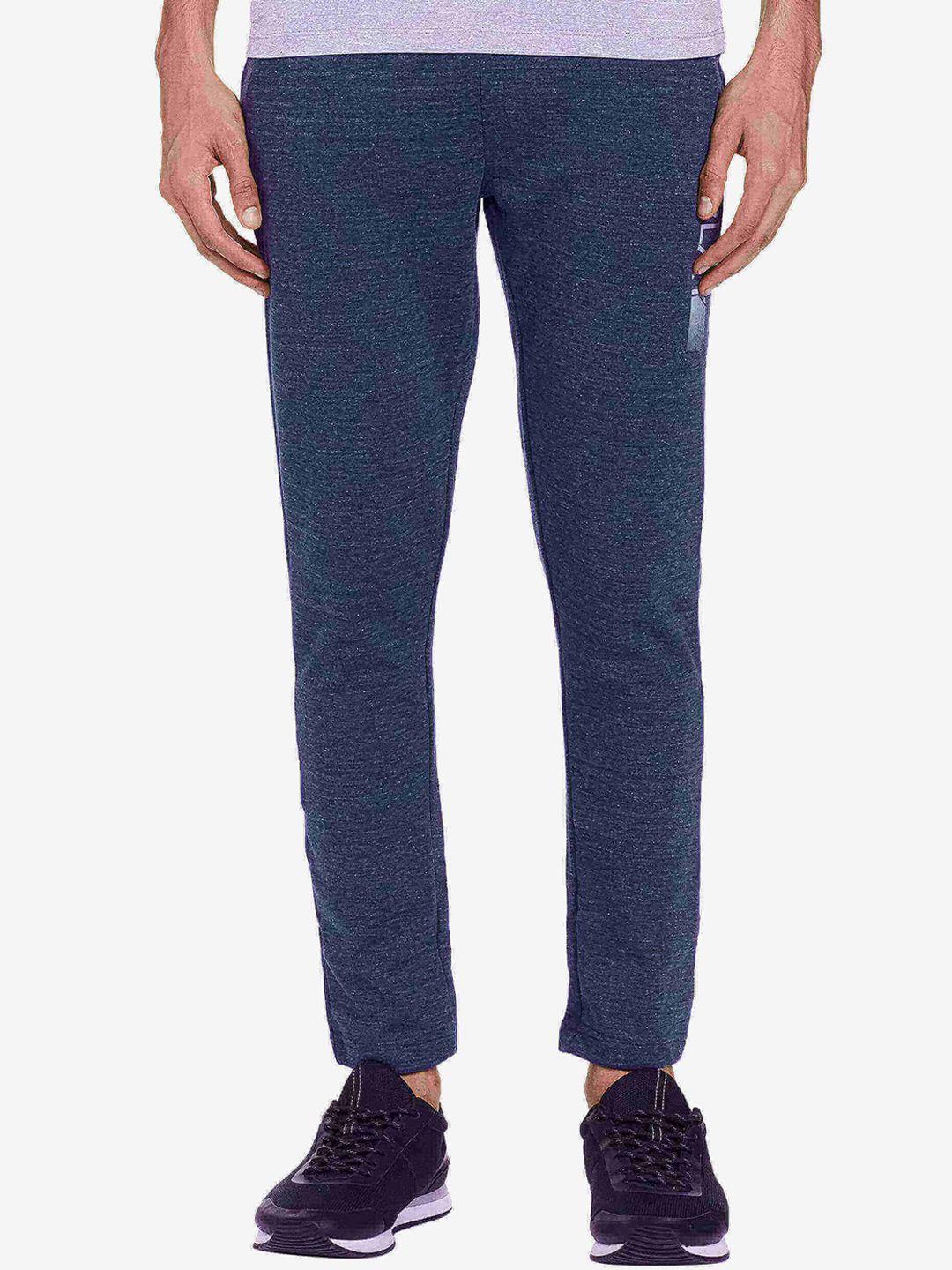 fruit of the loom men navy blue solid lounge pants