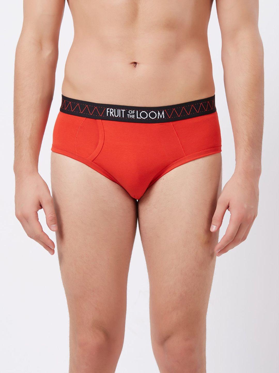 fruit of the loom men red solid hip briefs mhb12-n-a1s4