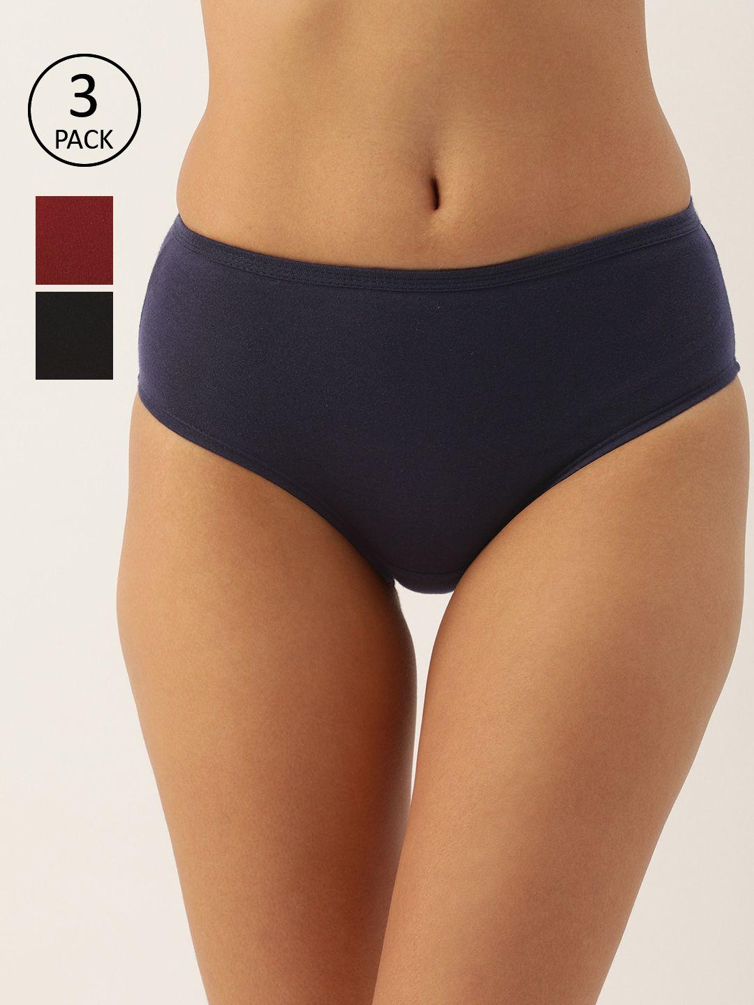 fruit of the loom women pack of 3 skin-friendly hipster briefs