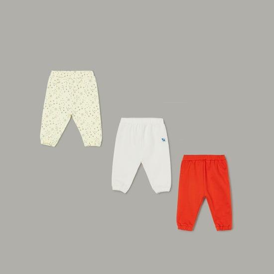 fs mini klub boys assorted pants - set of 3