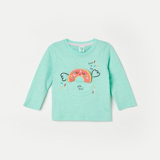 fs mini klub girls appliqued t-shirt