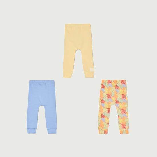 fs mini klub girls assorted leggings - pack of 3