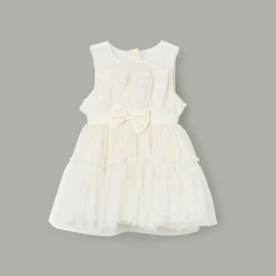 fs mini klub girls shimmery a-line dress