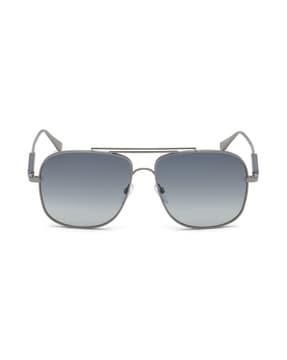 ft0669 60 12w uv-protected full-rim square sunglasses