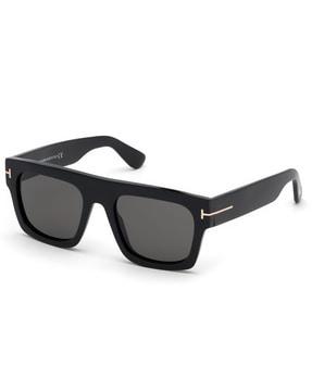 ft0711 53 01a uv-protected full-rim sunglasses