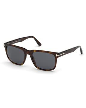 ft0775 56 52a uv-protected full-rim square sunglasses