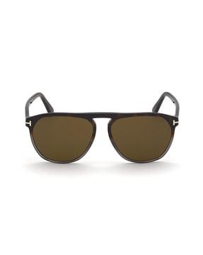 ft0835 58 55j uv-protected full-rim round sunglasses