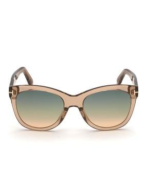 ft0870 54 45p uv-protected cat-eye sunglasses