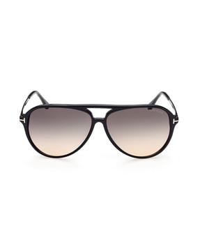 ft0909 62 01b full-rim aviator sunglasses