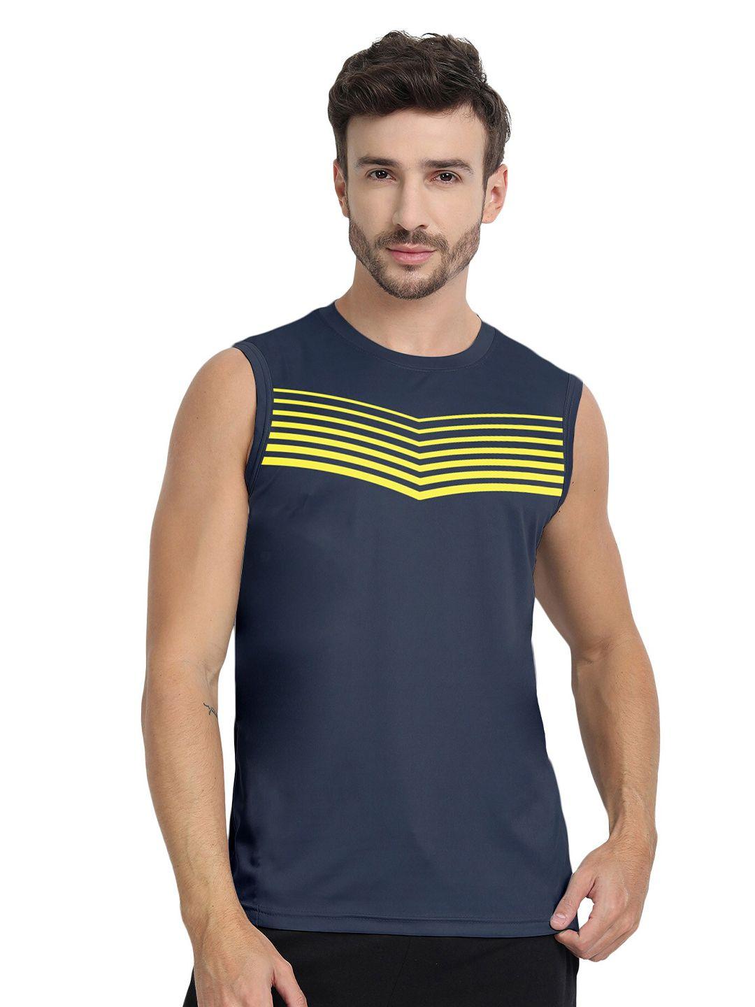 ftx striped knitted sports t-shirt