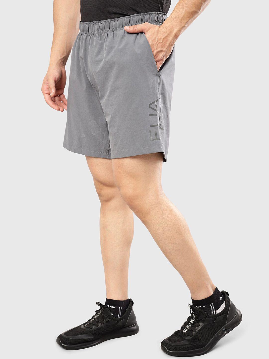 fuaark mid rise above knee length sports shorts