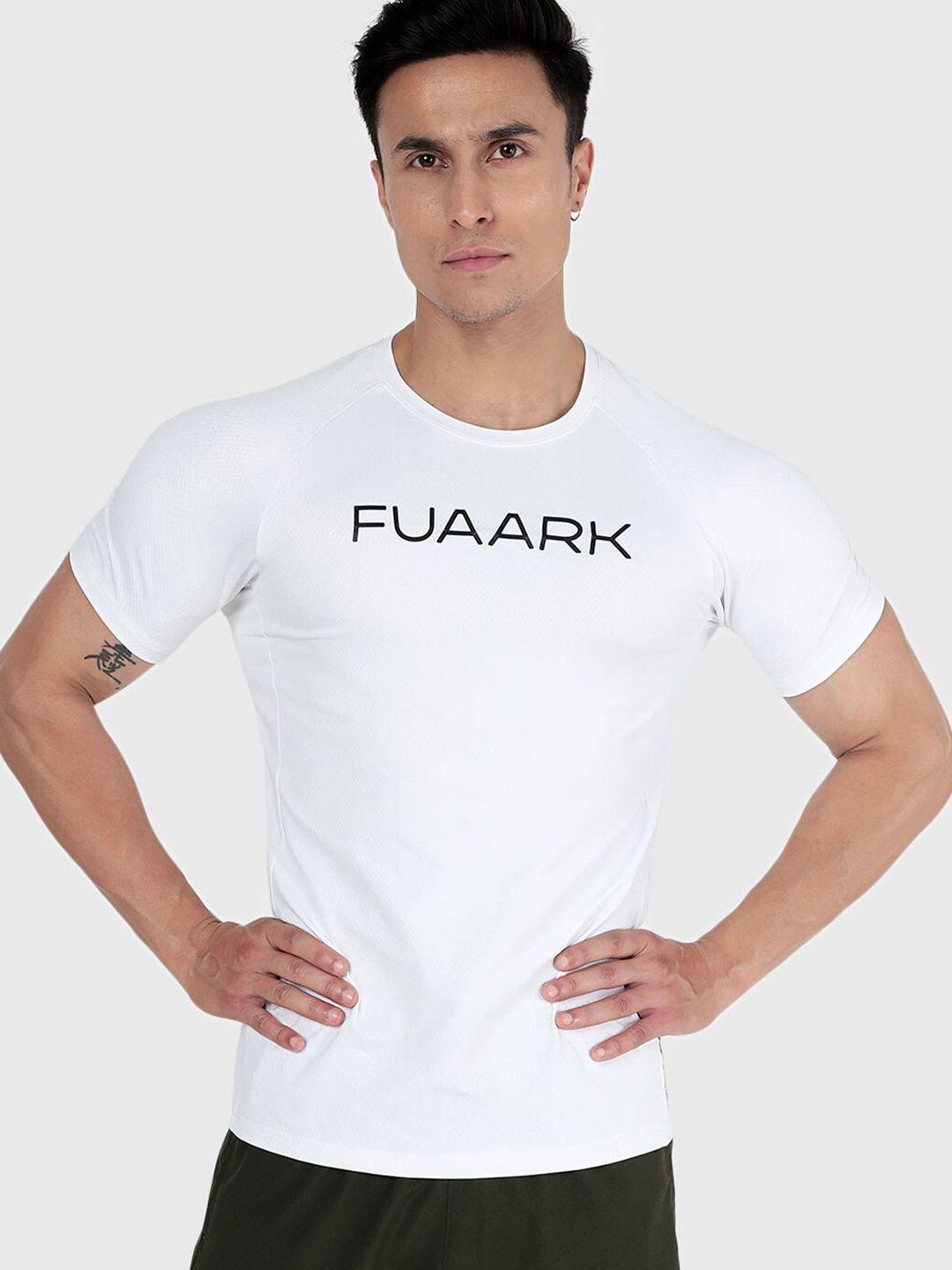 fuaark typography printed anti odour sport t-shirt