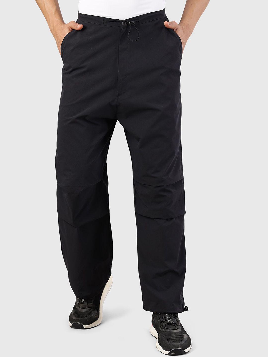 fuaark men relaxed fit mid rise antimicrobial sports track pants