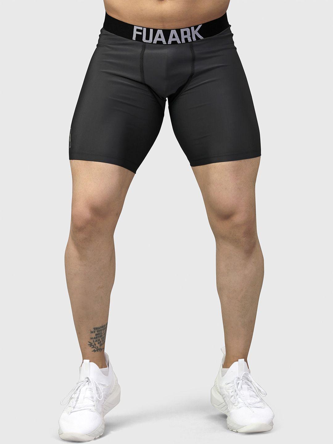fuaark men skinny fit training or gym rapid-dry sports shorts