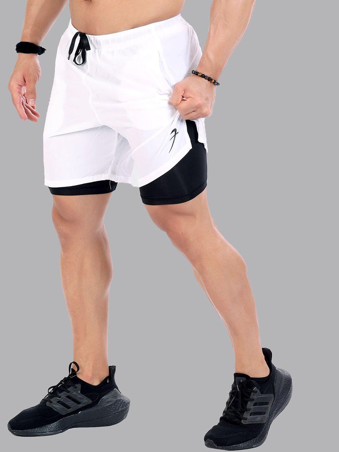 fuaark men slim fit training or gym rapid dry sports shorts