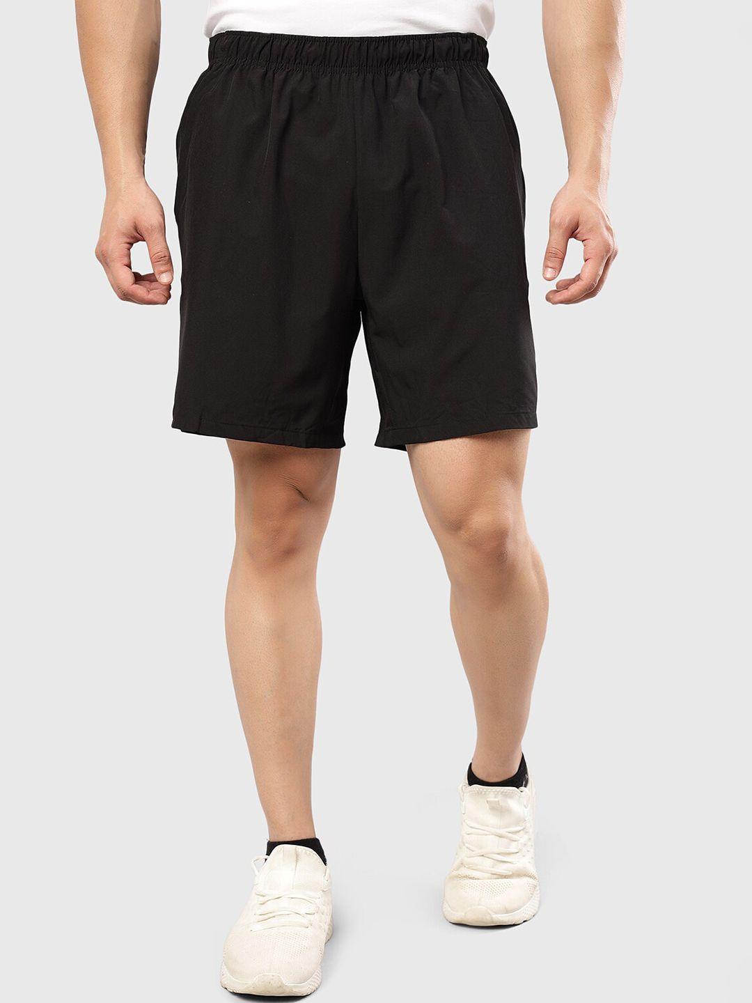 fuaark mid rise above knee length sports shorts