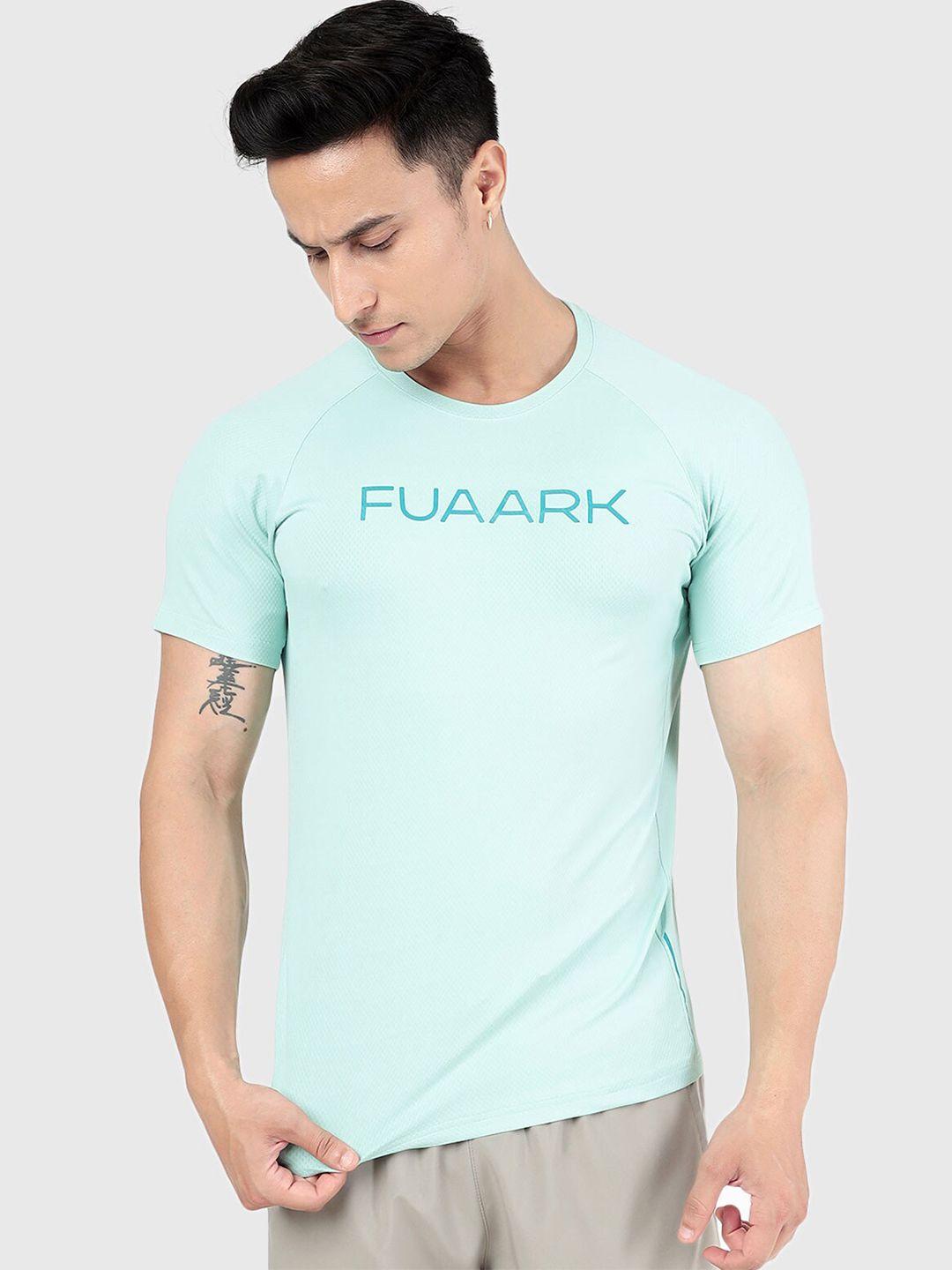 fuaark typography printed anti odour sports t-shirt